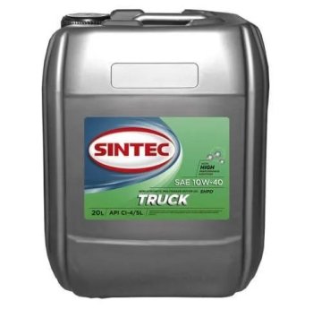 Масло моторное SINTEC TRUCK SAE 10W-40 API CH-4/SL (канистра 20 л.)