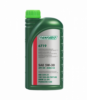 Масло моторное FANFARO 6719 5W-30 (канистра 1л)