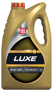 Масло моторное Лукойл Люкс 5w-40 п/с (канистра 4 л)