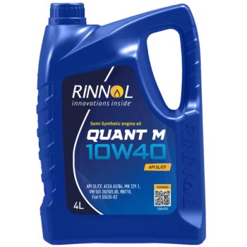 Масло моторное RINNOL QUANT M 10W-40 (канистра 4 л.)