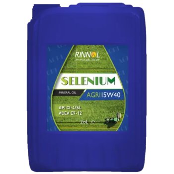 Масло для с/х техники RINNOL SELENIUM AGRI 15W-40 (канистра 20 л.)