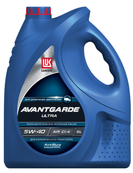 Масло моторное Лукойл Авангард Ультра 5w-40 (канистра 5 л )