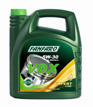 Масло моторное FANFARO VDX 5W-30 (канистра 5 л)