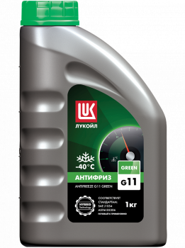 Антифриз Лукойл G11 Green (канистра 1 кг)