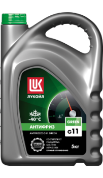 Антифриз Лукойл G11 Green (канистра 5 кг)