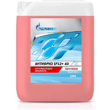 Антифриз Gazpromneft SF12+ 40 красный (канистра 10кг)