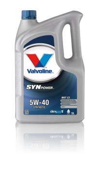 Масло моторное Valvoline SYNPOWER MST C3 5W-40 (канистра 5 л.)