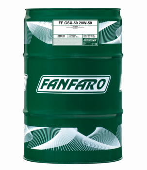 Масло моторное FANFARO GSX 50 20W-50 (бочка 60 л)