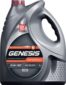 Масло моторное Лукойл Genesis Armortech 5w-30 A5/B5 (канистра 5 л) 