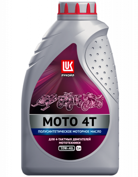 Масло моторное Лукойл Мото 4Т sae 10w-30 (канистра 1 л)