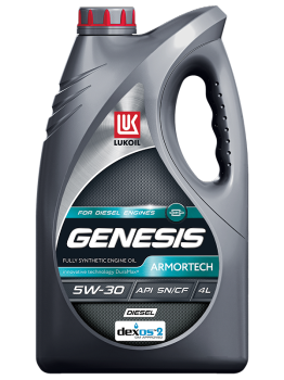 Масло моторное Лукойл Genesis Armortech Diesel 5w-30 (канистра 4 л)