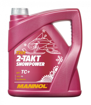 Масло моторное Mannol SNOWPOWER 2-ТAKT (канистра 4л)