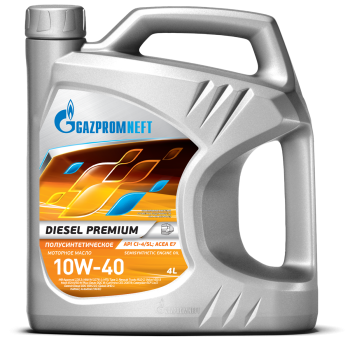 Масло моторное Gazpromneft Diesel Premium 10w40 (канистра 4л)