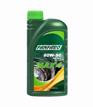 Масло трансмисcионное FANFARO MAX 4 80W-90 GL-4 (канистра 1 л)