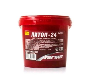 Смазка многоцелевая Favorit Литол-24 Люкс (ведро 18кг)
