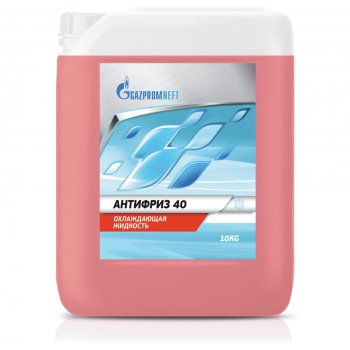 Антифриз Gazpromneft -40 красный (канистра 10кг)