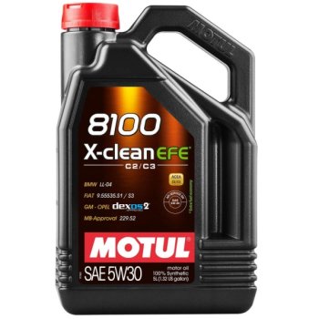 Масло моторное Motul 8100 X-clean EFE 5w-30 ( 5 L)