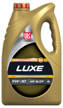 Масло моторное Лукойл Люкс 5w-30 (канистра 4 л)