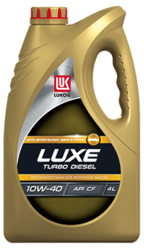 Масло моторное Лукойл Люкс Турбо Дизель 10w-40 (канистра 4 л)