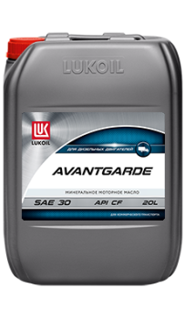 Масло моторное Лукойл Авангард sae 30 (канистра 20 л)