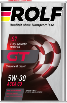 Масло моторное ROLF GT SAE 5W-30 (4 л.)