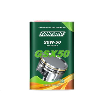 Масло моторное FANFARO GSX 50 20W-50 (метал. канистра 1 л)