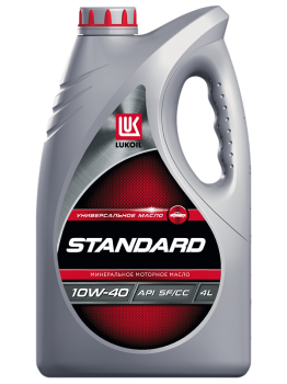Масло моторное Лукойл Стандарт 10w-40 (канистра 4 л)