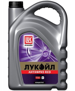 Антифриз концентрат Лукойл G12 Red К (канистра 5 кг)