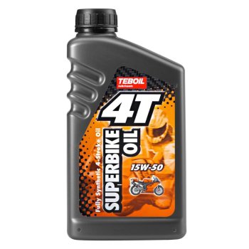 Масло для четырехтактных двигателей Teboil 4T Superbike Oil sae 15w-50 ( 1 L )