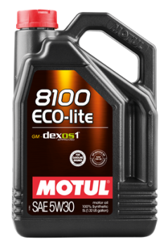 Масло моторное Motul 8100 ECO-lite 5w-30 ( 5 L)+engine clean+fsc