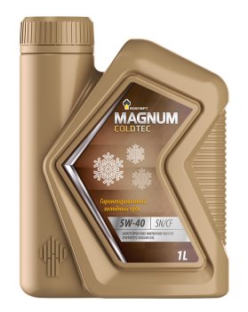 Масло моторное Rosneft Magnum Coldtec 5W-40 (канистра 1 л.)