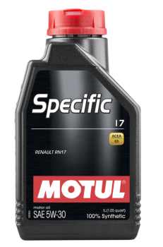 Масло моторное MOTUL SPECIFIC 17 5W-30 (канистра 1 л)