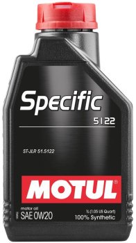 Масло моторное MOTUL SPECIFIC 5122 0W-20 (канистра 1 л)