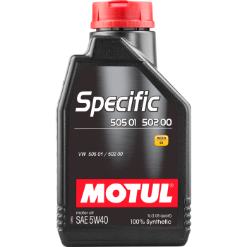 Масло моторное MOTUL SPECIFIC 502 00 / 505 00 / 505 01 5W-40 (канистра 1 л)
