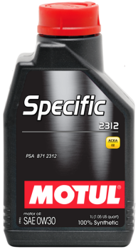 Масло моторное MOTUL SPECIFIC 2312 0W-30 (канистра 1 л)