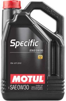 Масло моторное MOTUL SPECIFIC 2312 0W-30 (канистра 5 л)