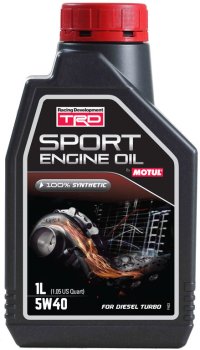Масло моторное MOTUL TRD SPORT ENGINE OIL 5W40 DIESEL (канистра 1 л)