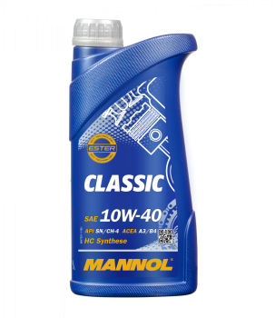 Масло моторное Mannol CLASSIC 10w40 (канистра 1л)
