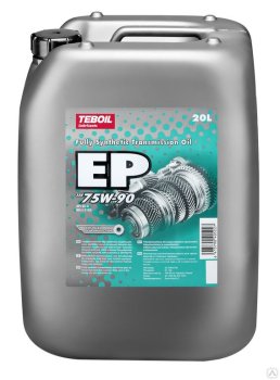 Масло трансмиссионное Teboil EP sae 75w-90 ( 20 L )