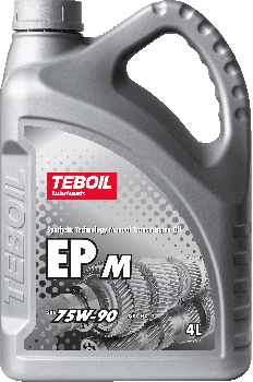 Масло трансмиссионное Teboil EP M 75W-90 (канистра 4 л)