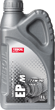 Масло трансмиссионное Teboil EP M 75W-90 (канистра 1 л)