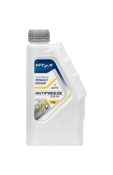 Антифриз VITEX O.E.M. for Renault Nissan -40 (канистра 1 кг)