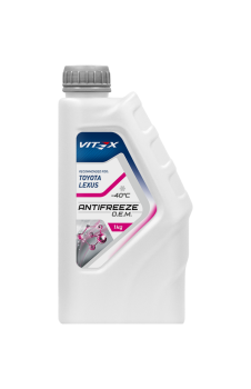 Антифриз VITEX O.E.M. for Toyota Lexus -40 (канистра 1 кг)