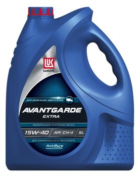Масло моторное Лукойл Авангард Экстра 15w-40 (канистра 5 л)