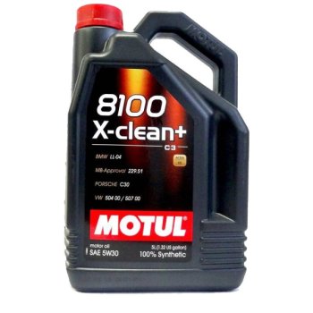 Масло моторное Motul 8100 X-clean+ 5w-30 ( 5 L)