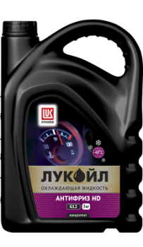 Антифриз концентрат Лукойл HD G12K (канистра 5 кг)