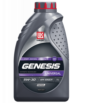 Масло моторное Лукойл Genesis Universal Diesel 5w-30 (канистра 1 л)