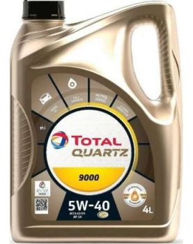 Масло моторное синт. Total QUARTZ 9000 5W-40 (канистра 4 л. ) 