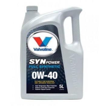 Масло моторное Valvoline SYNPOWER 0W-40 (канистра 5 л.)