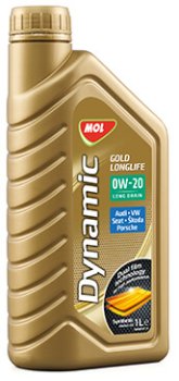 Масло моторное MOL Dynamic Gold Longlife 0W-20 (канистра 1 л.)